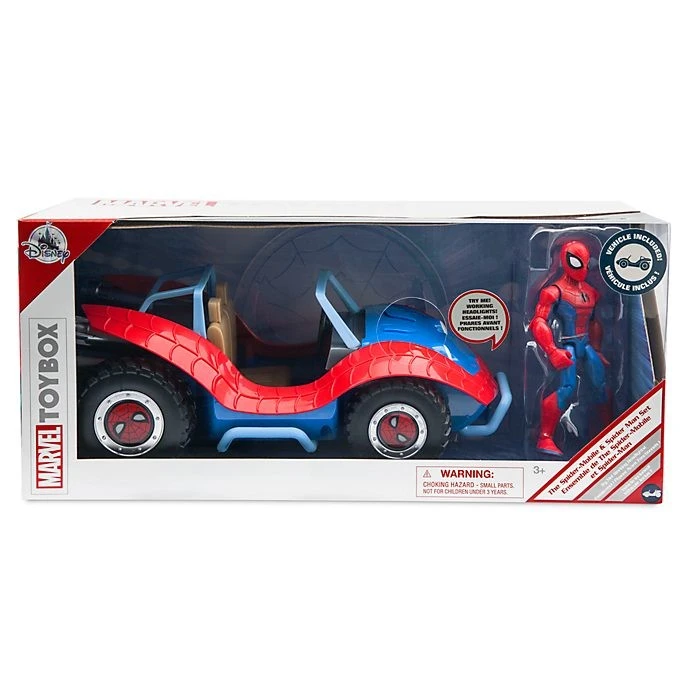 Boutique Disney // Disney Store Coffret Spider-Man Et La Spider-Mobile, Marvel Toybox 3 Boutique Disney // Disney Store Coffret Spider-Man Et La Spider-Mobile, Marvel Toybox – Image 3