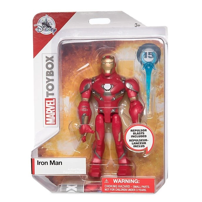 Boutique Disney // Disney Store Figurine Iron Man Articulée, Collection Marvel Toybox 4 Boutique Disney // Disney Store Figurine Iron Man Articulée, Collection Marvel Toybox – Image 4