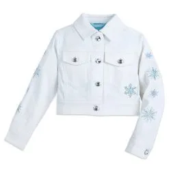Disney Boutique // Disney Store Blouson En Jean La Reine Des Neiges Pour Enfants