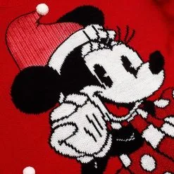 Disney Boutique // Disney Store Pull De Noël Minnie Pour Adultes, Collection Holiday Cheer -Spooky Jouet Enfant Magasin disney boutique disney store pull de noel minnie pour adultes collection holiday cheer 33