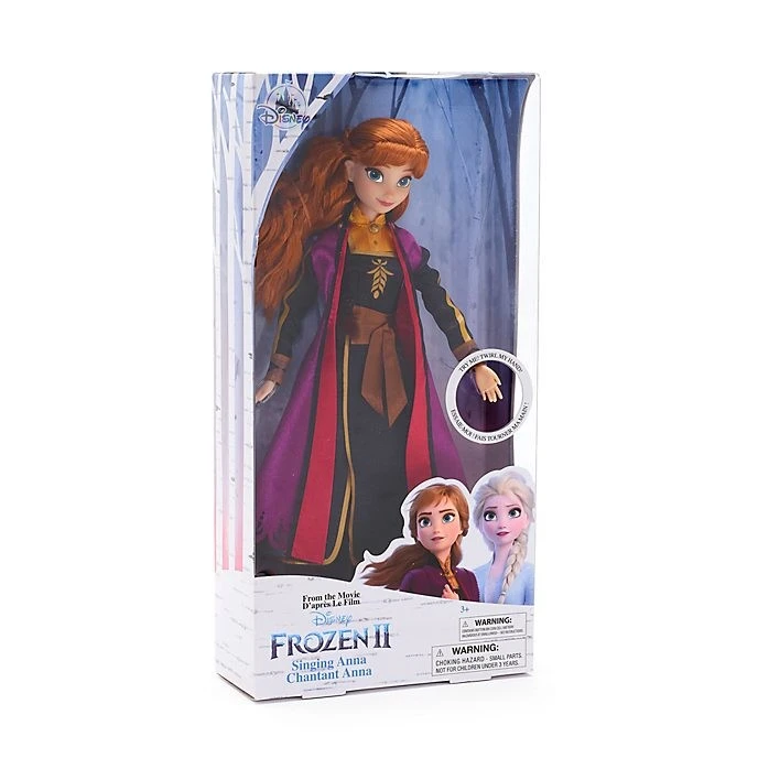 Disney Fr // Disney Store Poupée Musicale Anna, La Reine Des Neiges 2 4 Disney Fr // Disney Store Poupée Musicale Anna, La Reine Des Neiges 2 – Image 4