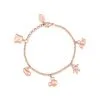Disney Magasin France // Couture Kingdom Bracelet Mickey Mouse Plaqué Or Rose à Breloques