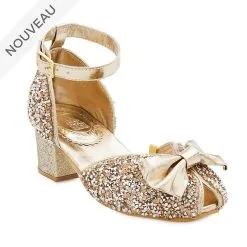 Disney Magasin Paris // Disney Store Chaussures Princesses Disney Dorées Et Argentées Pour Enfants