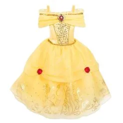 Disney Magasin Paris // Disney Store Déguisement Belle Imprimé Métallisé Pour Enfants, La Belle Et La Bête
