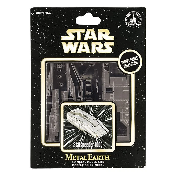 Disney Magasin Paris // Maquette Star Wars Starspeeder 1000 En Métal Disneyland Paris 2 Disney Magasin Paris // Maquette Star Wars Starspeeder 1000 En Métal Disneyland Paris – Image 2