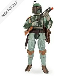 Disney Pas Cher // Disney Store Figurine Boba Fett Parlante, Star Wars
