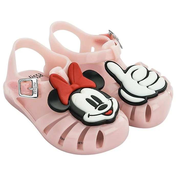 Disney Pas Cher // Melissa Sandales En Plastique Minnie Roses Pour Bébé 1 Disney Pas Cher // Melissa Sandales En Plastique Minnie Roses Pour Bébé