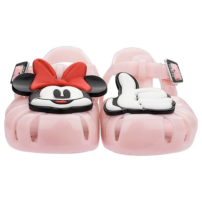 Disney Pas Cher // Melissa Sandales En Plastique Minnie Roses Pour Bébé 4 Disney Pas Cher // Melissa Sandales En Plastique Minnie Roses Pour Bébé – Image 4