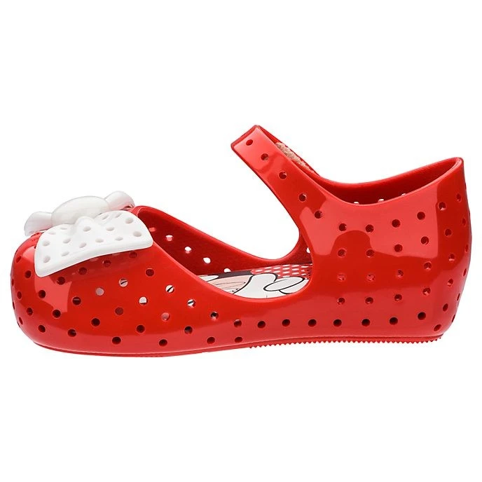Disney Prix // Melissa Chaussures Minnie Rouges Pour Bébé 2 Disney Prix // Melissa Chaussures Minnie Rouges Pour Bébé – Image 2