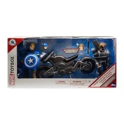 Disney Promo // Disney Store Coffret Moto De Captain America, Marvel Toybox -Spooky Jouet Enfant Magasin disney promo disney store coffret moto de captain america marvel toybox 34