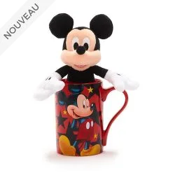 Disney Solde // Disney Store Lot Mug Et Peluche Miniature Mickey