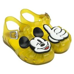 Disney Store Fr // Melissa Sandales En Plastique Mickey Jaunes Pour Bébé