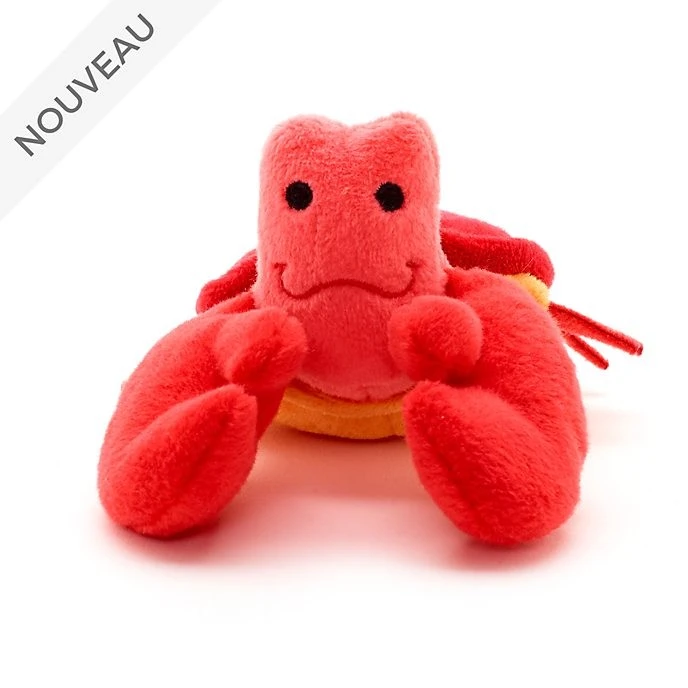 Disney Store Paris // Disney Store Peluche Miniature Sébastien, Tiny Big Feet 1 Disney Store Paris // Disney Store Peluche Miniature Sébastien, Tiny Big Feet