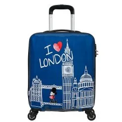 Fr Disney // American Tourister Valise à Roulettes Mickey I Love London, Petit Format