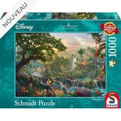 Fr Disney // Thomas Kinkade Puzzle 1 000 Pièces Le Livre De La Jungle