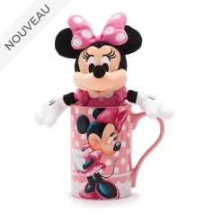 Magasin Disney // Disney Store Lot Mug Et Peluche Miniature Minnie