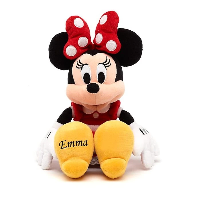 Magasin Disney // Disney Store Peluche Minnie Mouse Rouge De Taille Moyenne 2 Magasin Disney // Disney Store Peluche Minnie Mouse Rouge De Taille Moyenne – Image 2