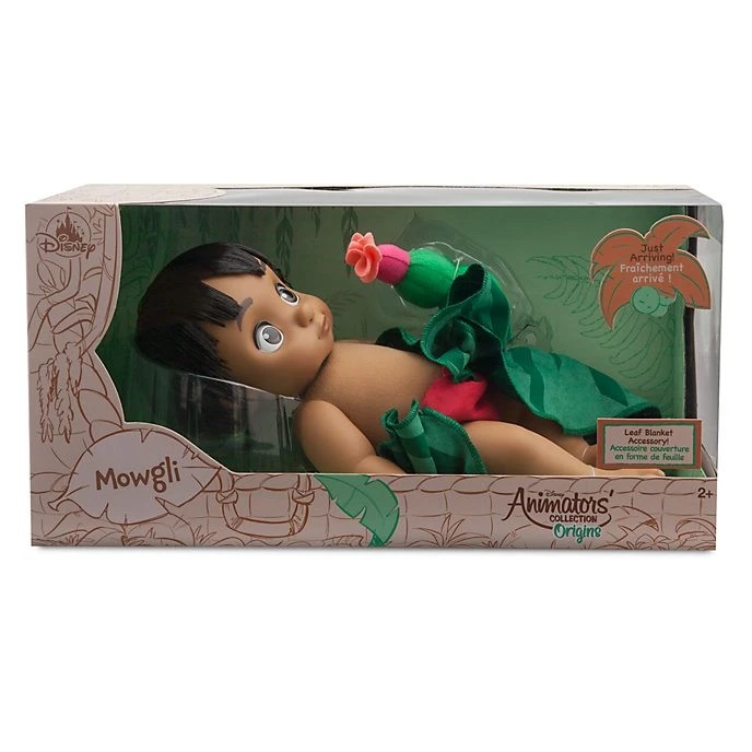 Magasin Disney // Disney Store Poupée De Mowgli Bébé, Collection Disney Animators 3 Magasin Disney // Disney Store Poupée De Mowgli Bébé, Collection Disney Animators – Image 3