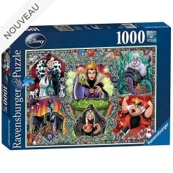 Magasin Disney // Ravensburger Puzzle 1 000 Pièces Disney Villains, Disney Collector's Edition