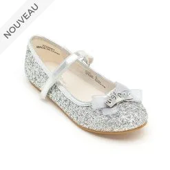 Nouveautés Disney // Disney Store Chaussures Princesses Disney à Paillettes Argentées Pour Enfants