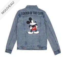 Promo Disney // Disney Store Blouson En Jean Mickey Pour Adultes