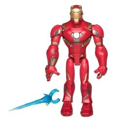 Promo Disney // Disney Store Figurine Iron Man Articulée, Collection Marvel Toybox