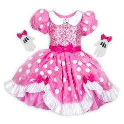 Solde Disney // Disney Store Déguisement Minnie Rose Pour Enfants