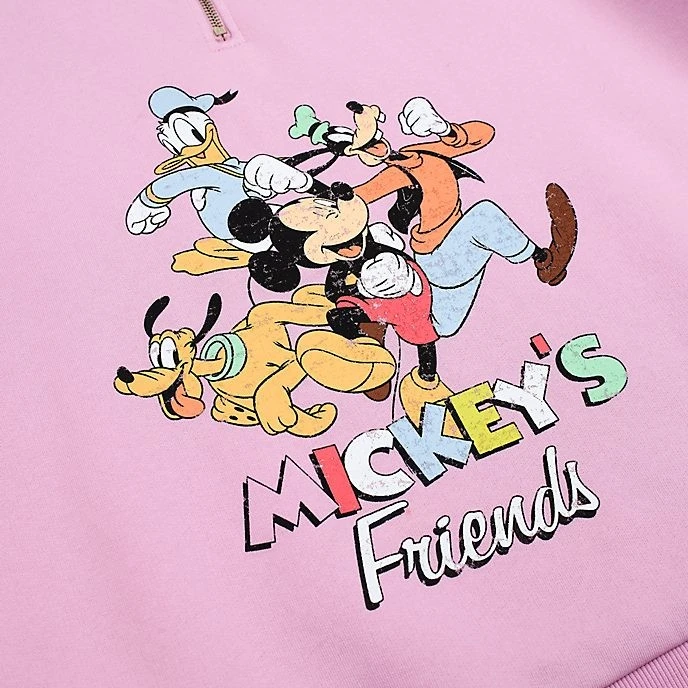 Soldes Disney // Disney Store Sweatshirt à Col Zippé Mickey Et Ses Amis Pour Adultes 3 Soldes Disney // Disney Store Sweatshirt à Col Zippé Mickey Et Ses Amis Pour Adultes – Image 3